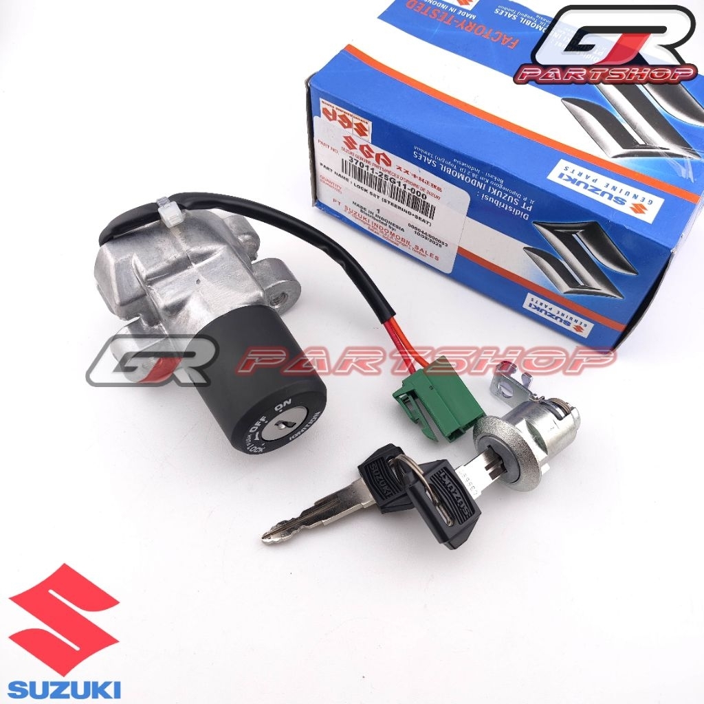 KUNCI KONTAK SET ASSY SUZUKI SATRIA FU 150 THAILAND ORIGINAL ASLI SUZUKI ORI SGP MAIN SWITCH SUB ASS