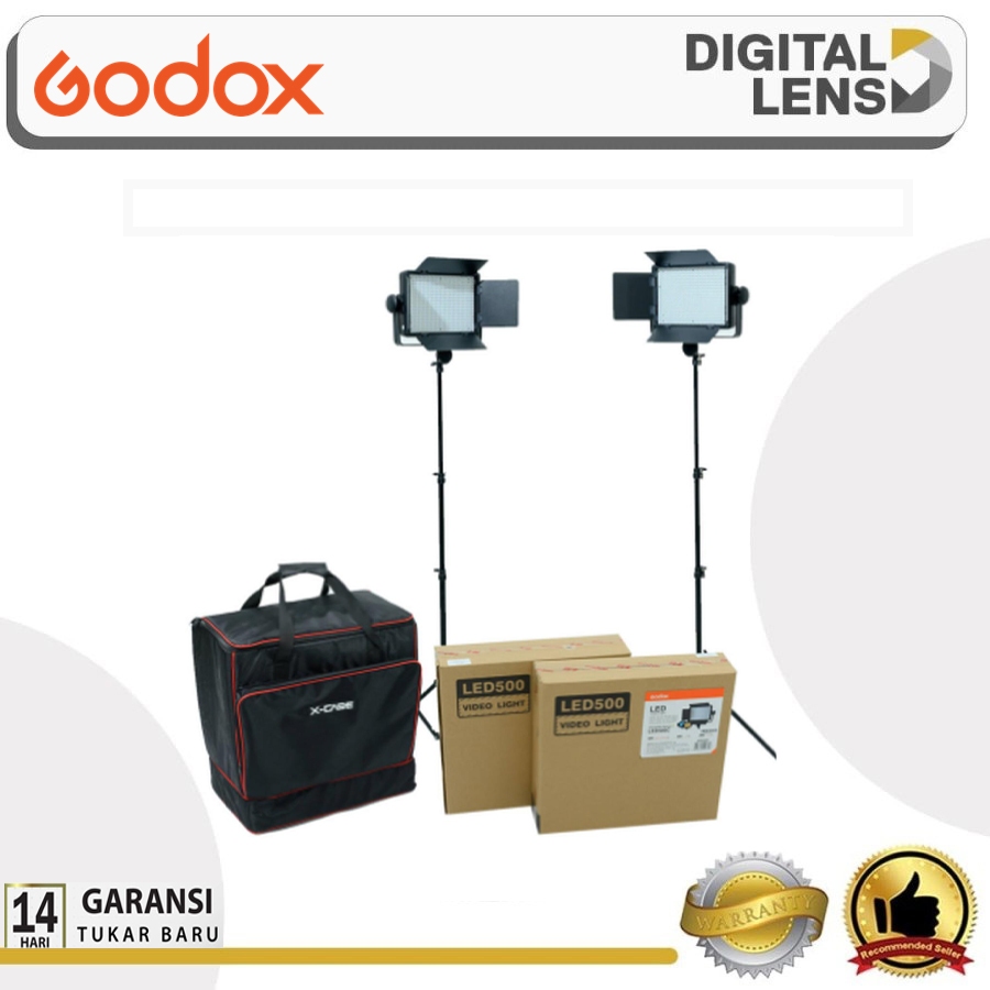 Paket Led Godox 500C with Bag LED 500C 500 C