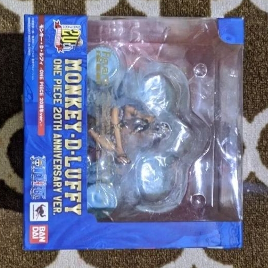 Bandai Figuarts Zero FZO Monkey D Luffy 20th Anniversary One Piece