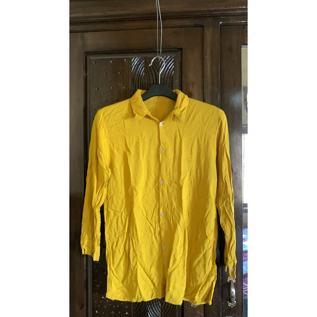 pl- kemeja rayon polos wanita