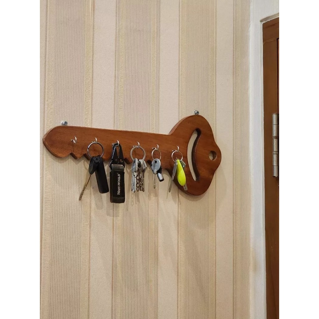 Gantungan Kunci Unik Tempat Kunci Tempel Dinding / Gantungan Kunci Dinding
