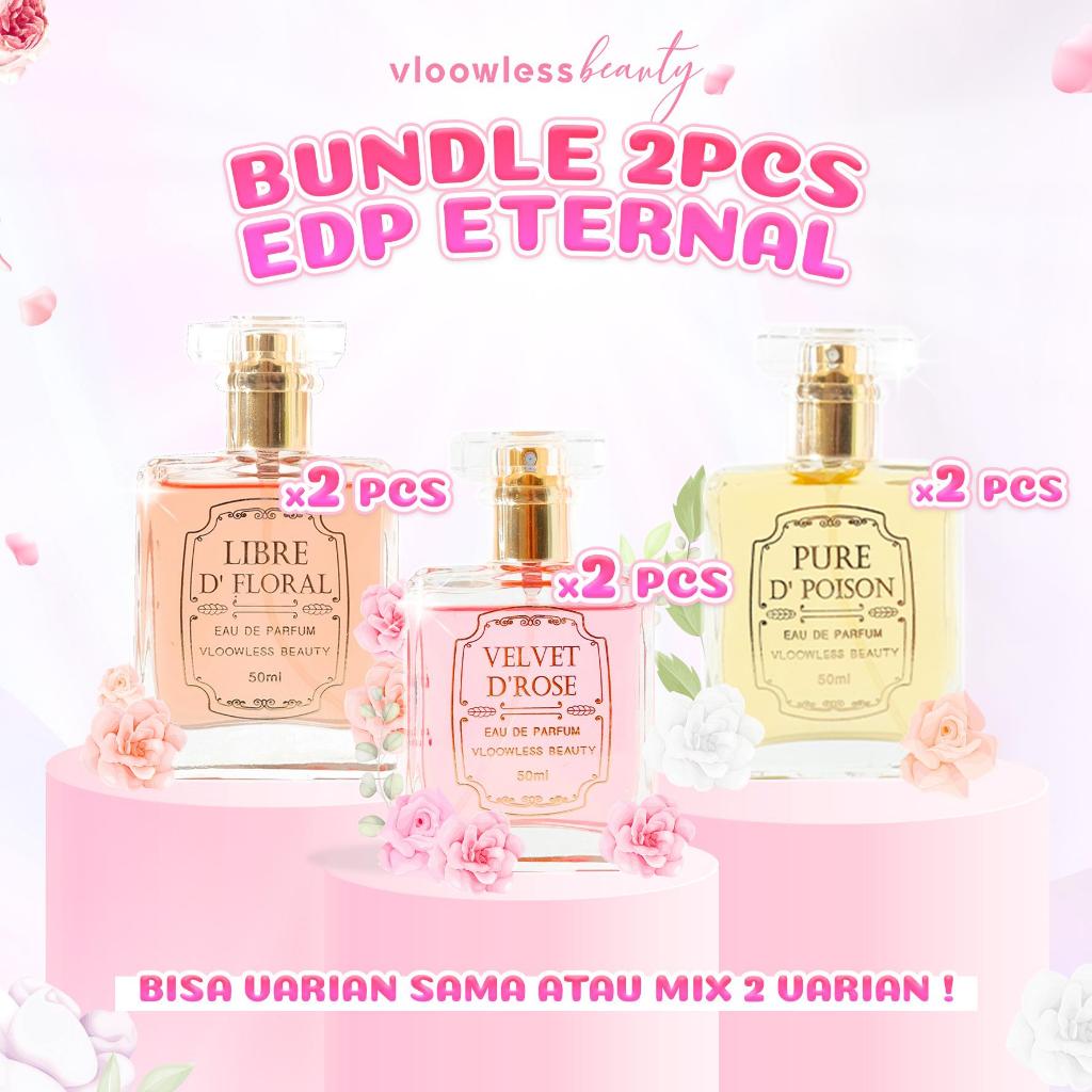 Vloowless Bundle 2pcs -  Eau De Parfume Eternal 50ml