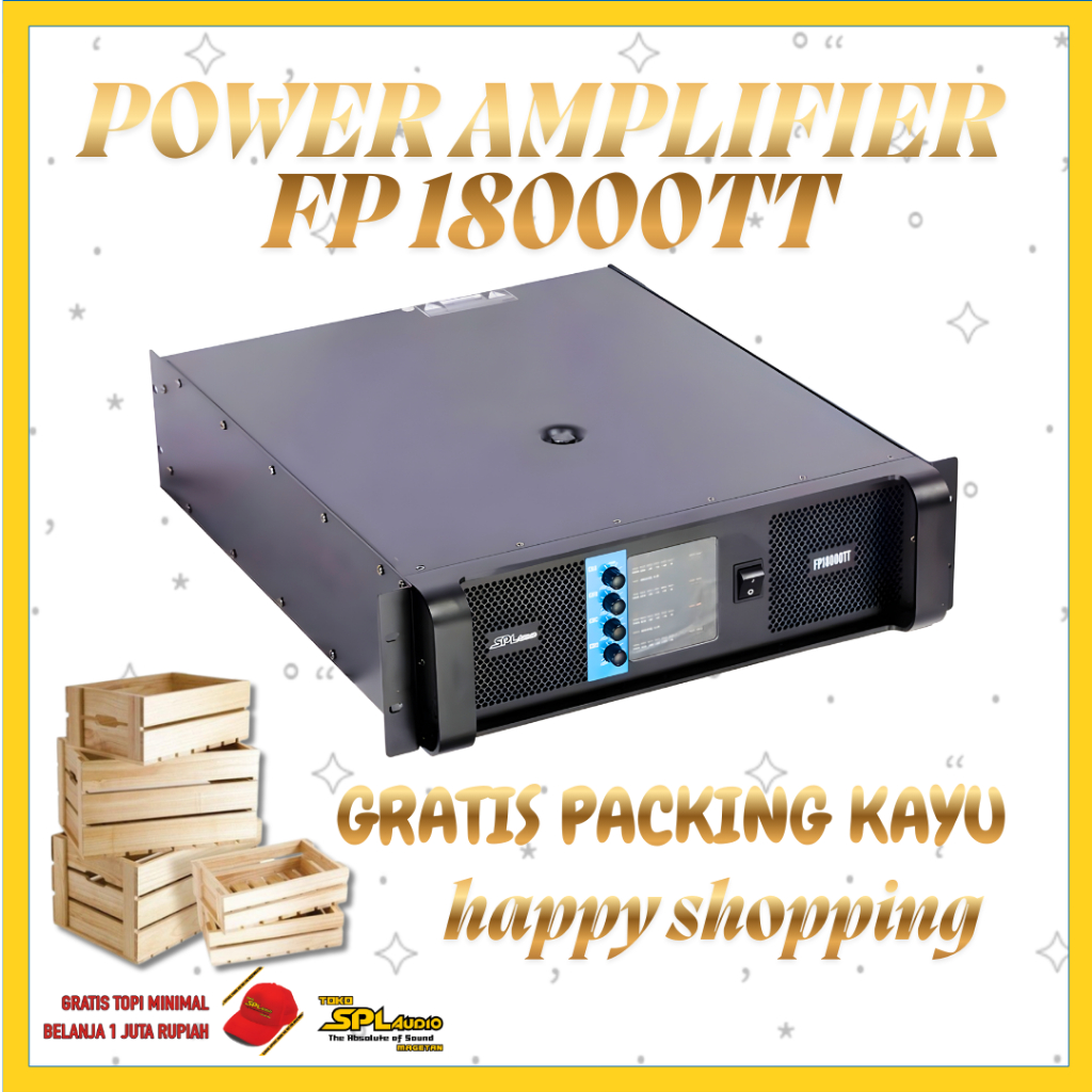 SPL Audio Power Amplifier FP Series FP 18000TT