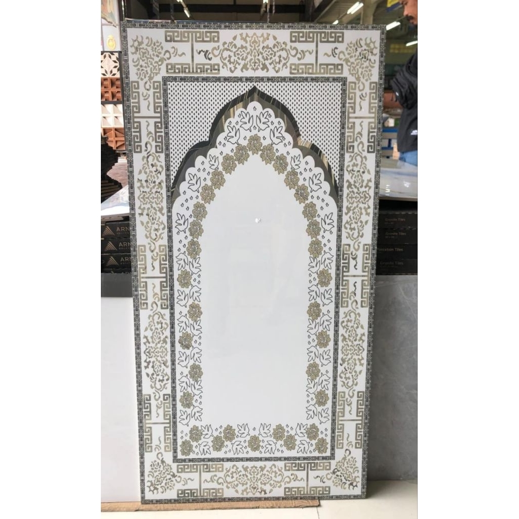 Granit Lantai Motip Sajadah 120x60 Malda Verde