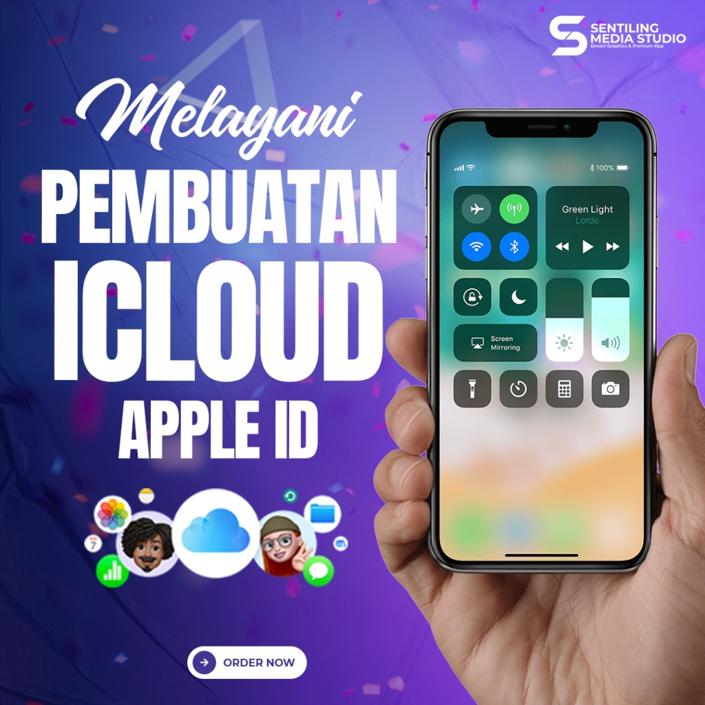 APPLE ID PEMBUATAN ICLOUD GARANSI TERMURAH PERMANEN