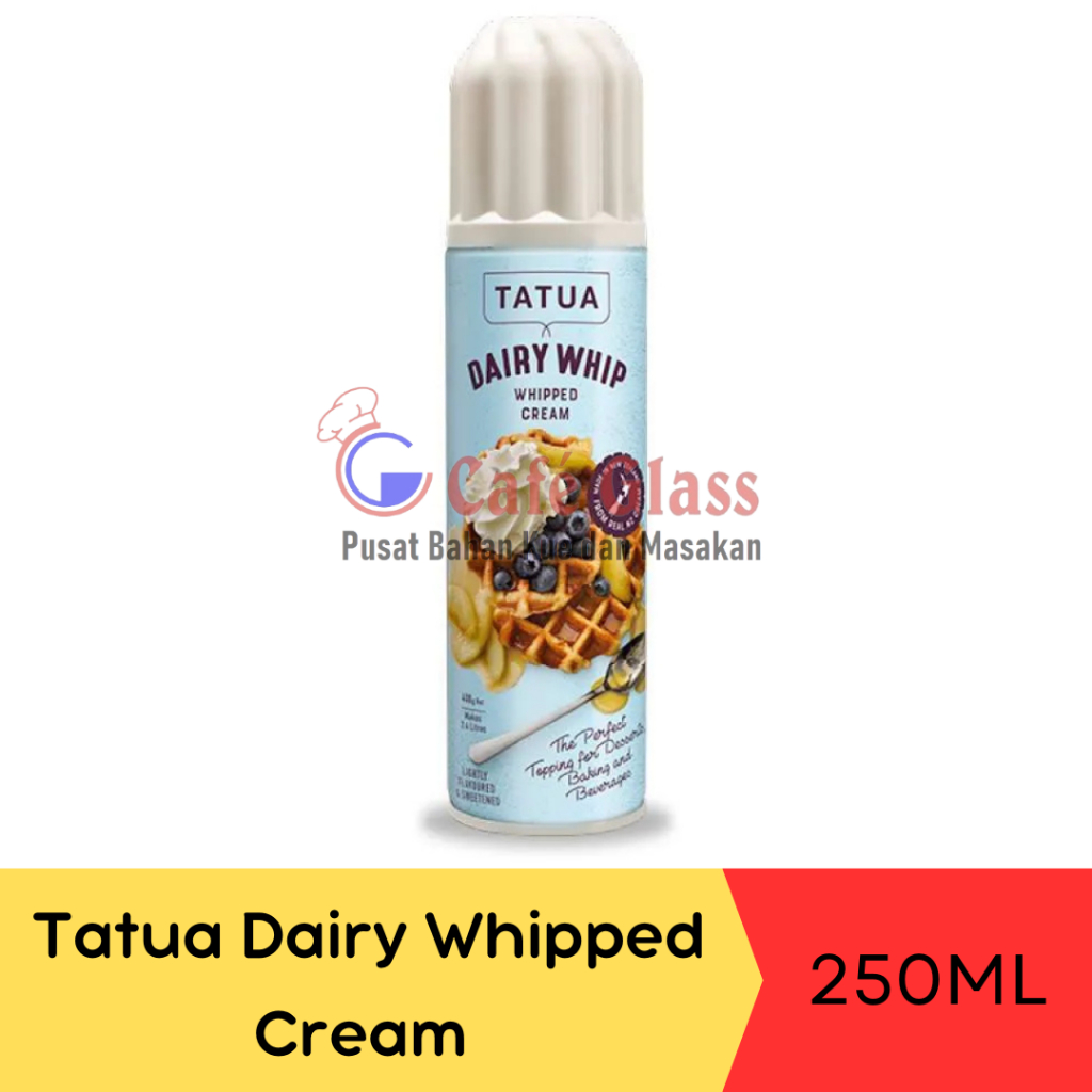 Tatua Aerosol Dairy Whip Cream/Whipped Cream-250ML