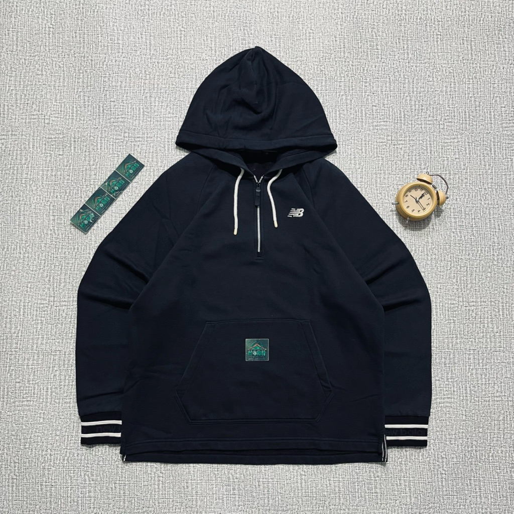 Hoodie NB Brand Original 112 Size XL | Crewneck | Jacket | Bomber | Tracktop | Outdoor | Atasan
