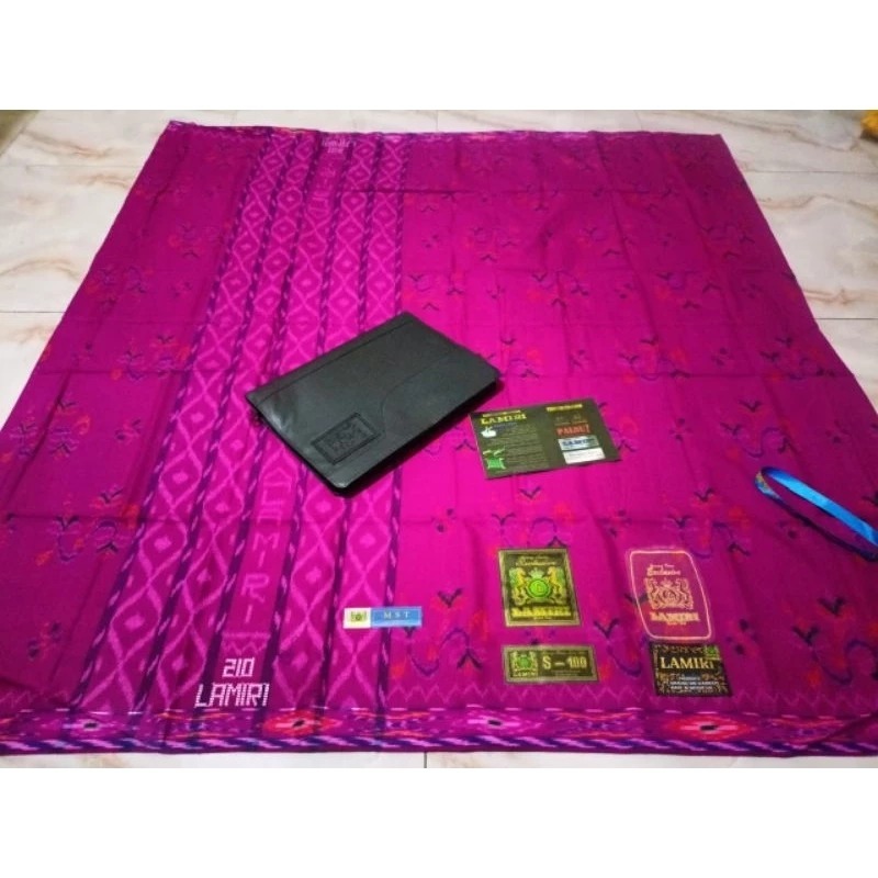 [PROMO BIG SALE] SARUNG LAMIRI KEMBANG MST S90 100% ASLI SUTRA TERMURAH