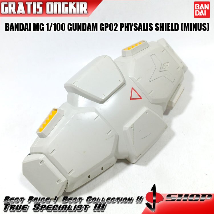 BANDAI MG 1/100 GUNDAM GP02 PHYSALIS SHIELD (MINUS) MG2080