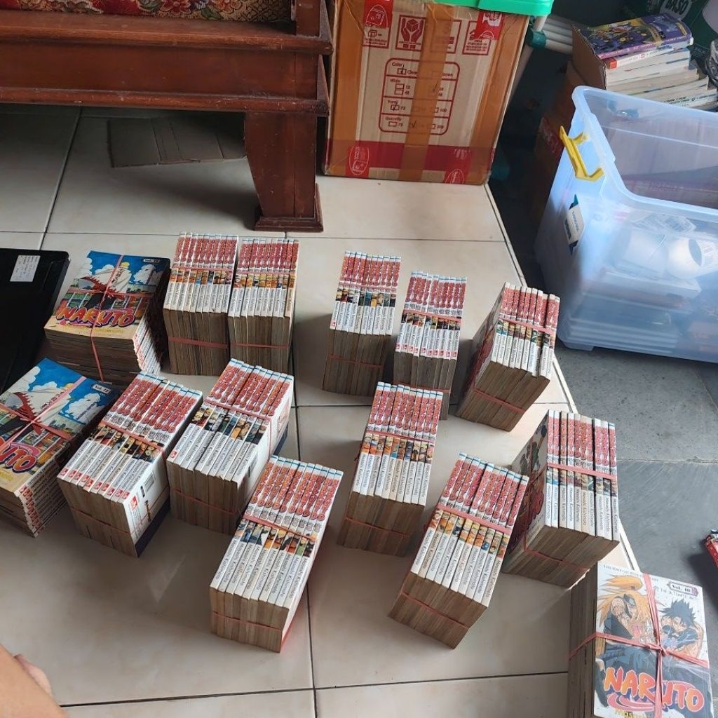 Komik Naruto Set Lengkap 1-72 original Preloved