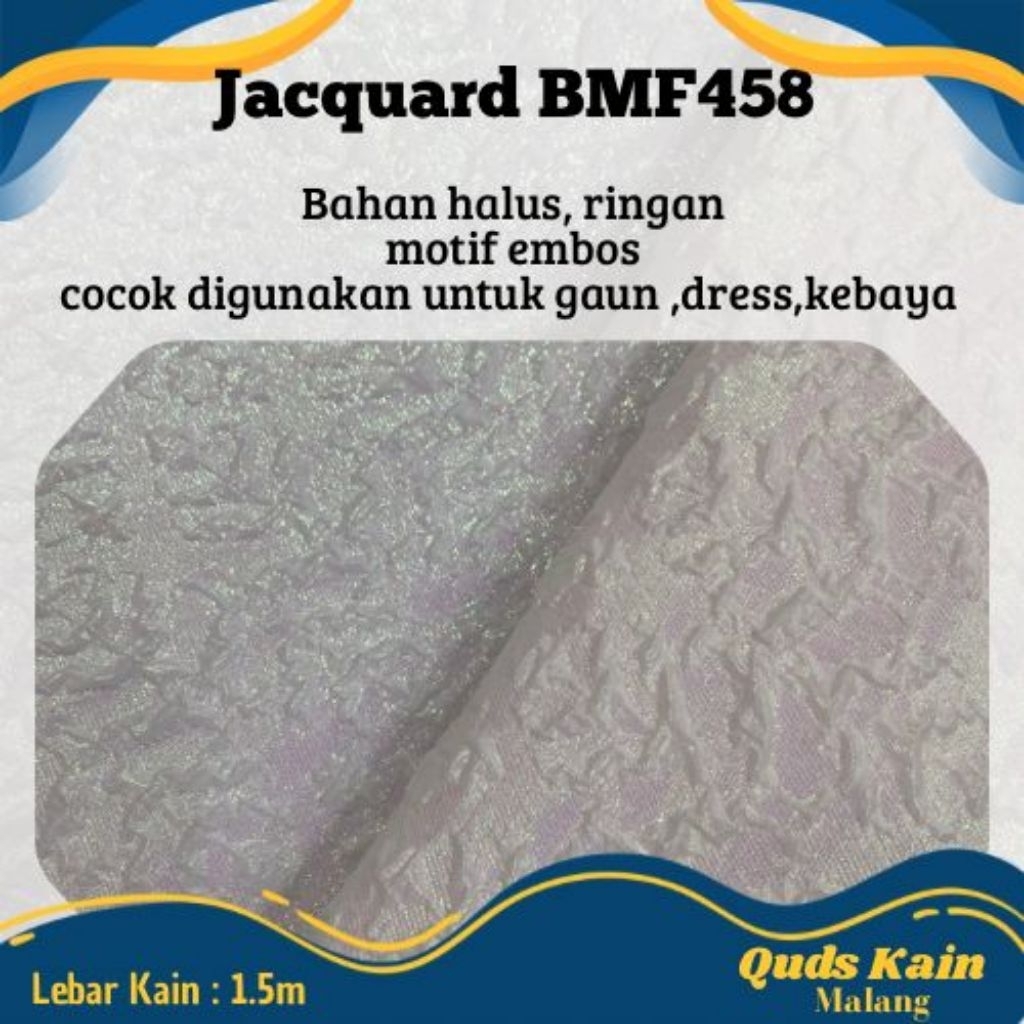 Kain Jacquard Polos Emboss | Kain Jacquard BMF 548