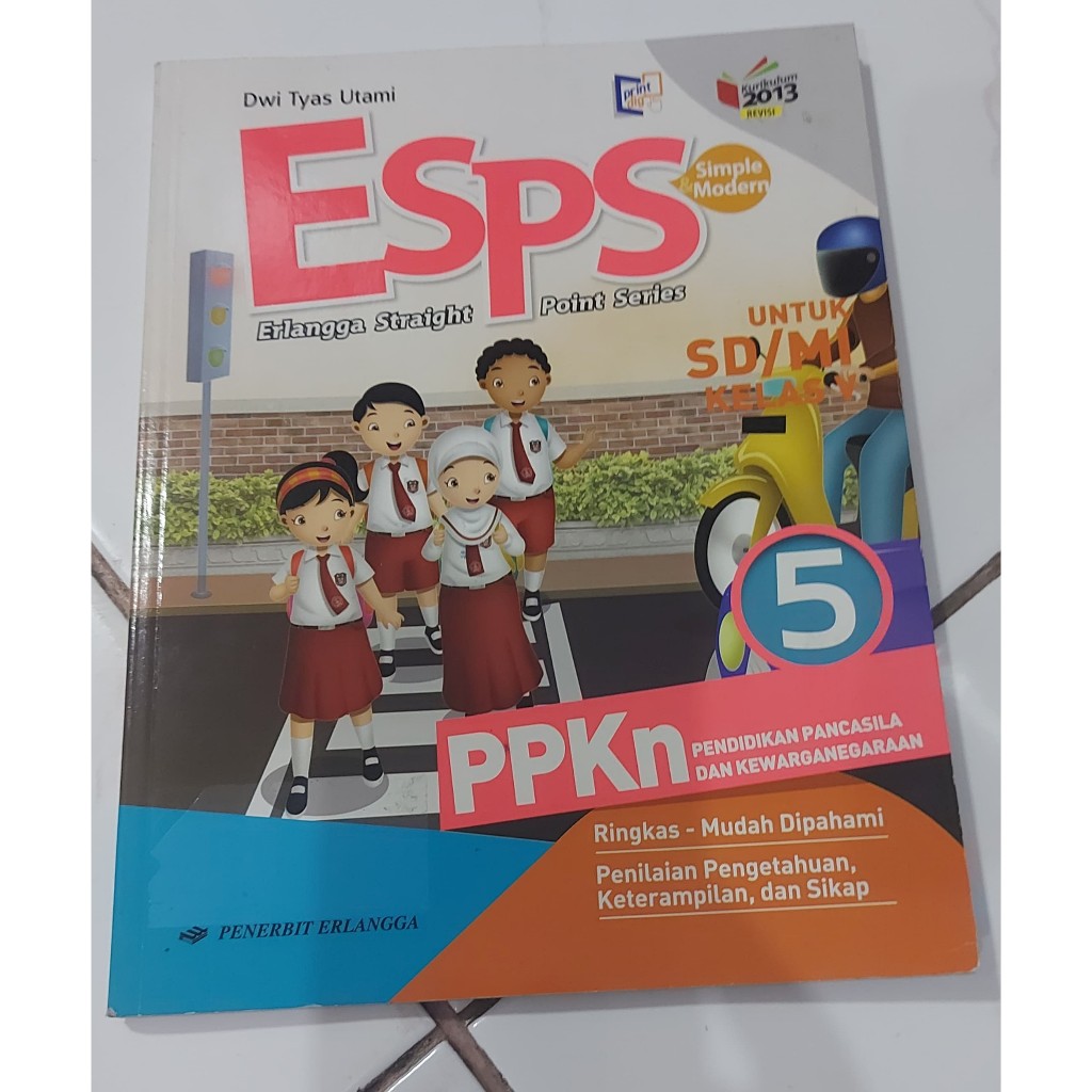 Preloved BUKU ESPS PPKN KELAS 5