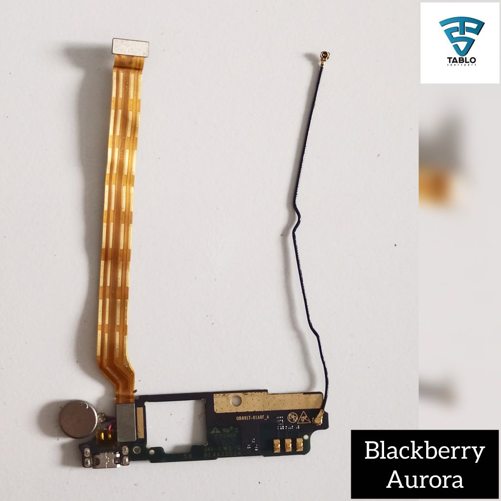 fleksibel papan cas antena Blackberry Aurora original copotan hp