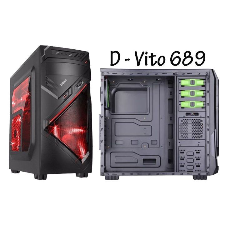 CASING GAMING CPU DAZUMBA D-VITO 689 M-ATX