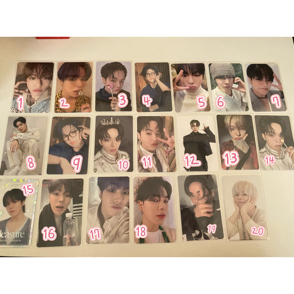 [OFFICIAL] Pc/Photocard Jaehyuk treasure Ready Stock