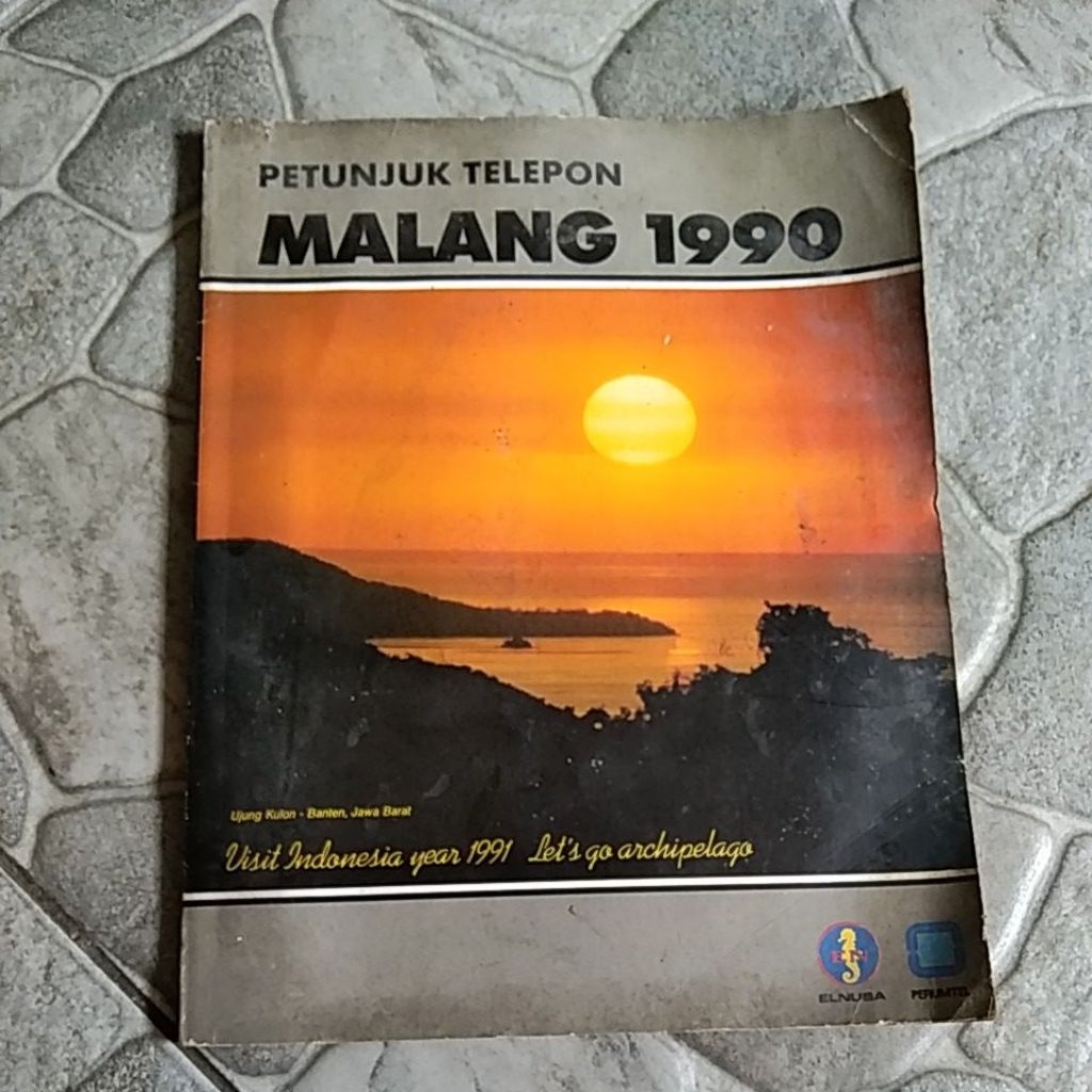 YELLOW PAGES MALANG 1990