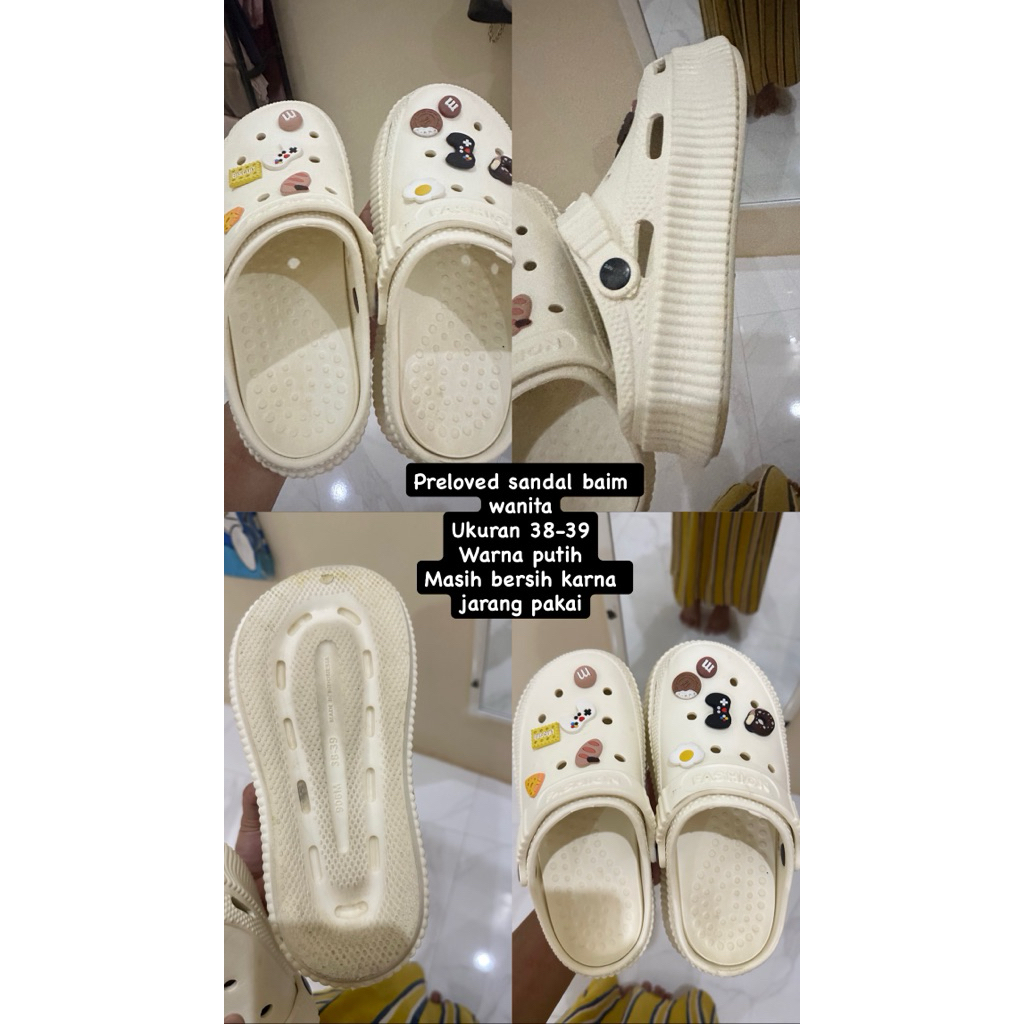 PRELOVED SANDAL BAIM WANITA