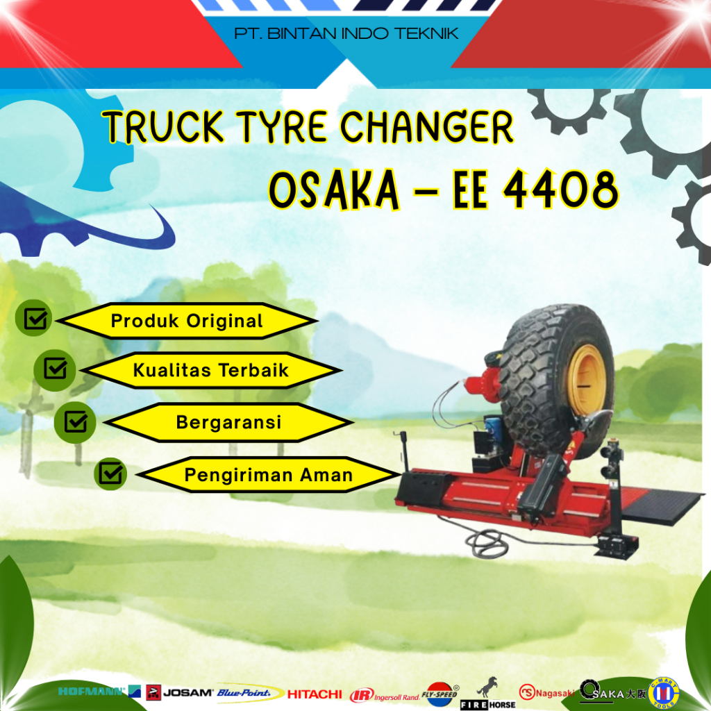Alat Bongkar Pasang Truk Ban // Truck Tyre changer Osaka – EE 4408