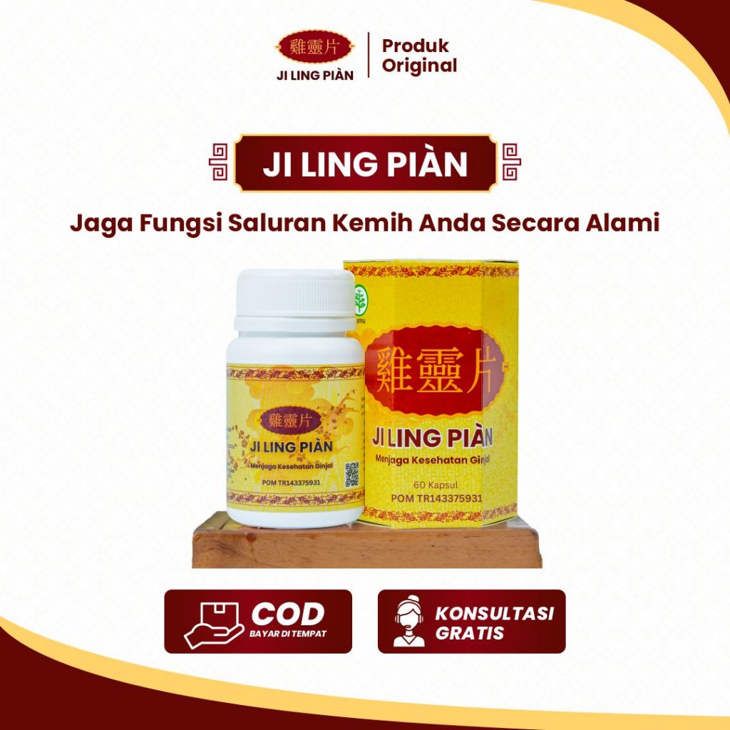 Ji Ling Pian Herbal Atasi Infeksi Ginjal Alami