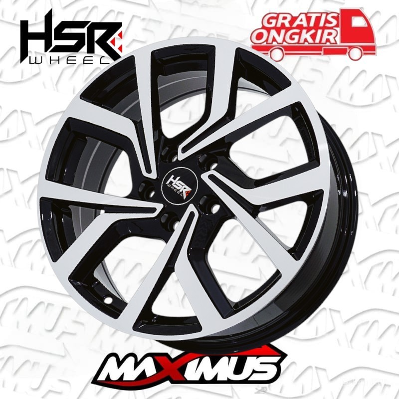 Velg WENDER XH0035 HSR Pelk Mobil R17 Lebar 7 Lobang Baud 5X112 A-Class C-Class E-Class S-Class CLA-