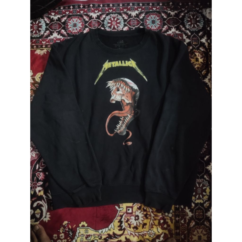 crewneck xlarge metalica