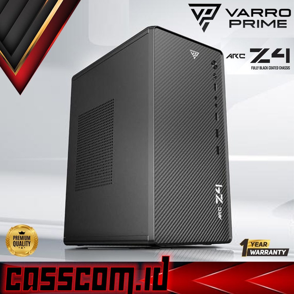 Casing Varro Prime ARC Z4 + PSU 500W - Case PC Office