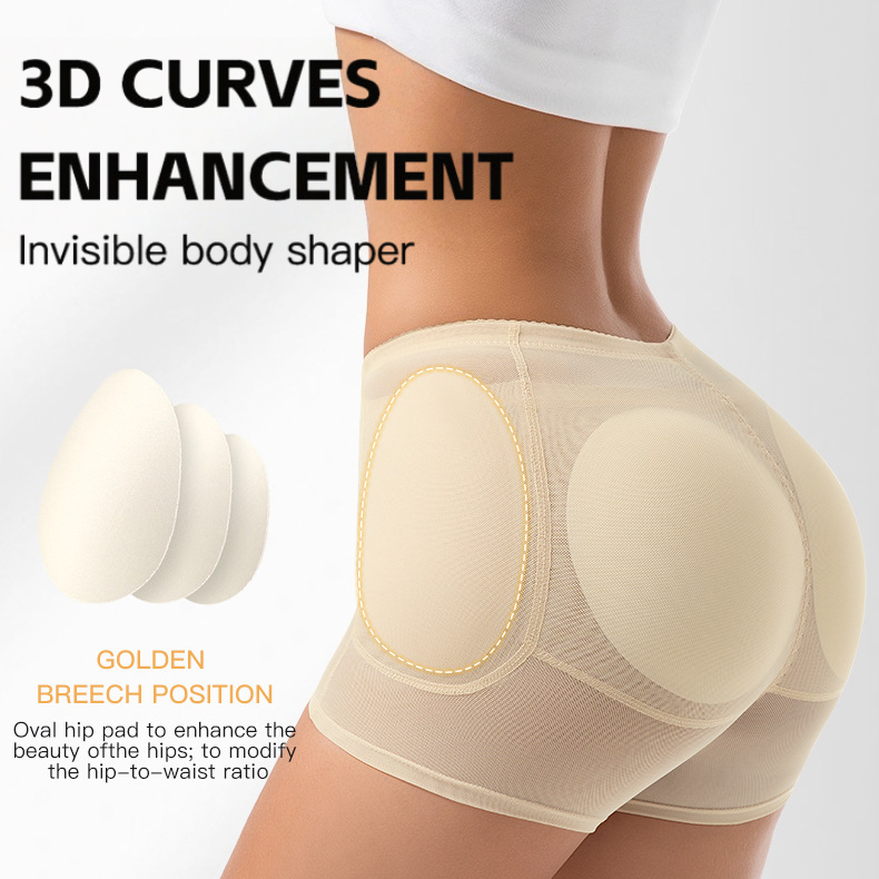 Celana Bokong Busa Corset/Celana Busa Pantat/Korset Perut/celana pantat pinggul busa