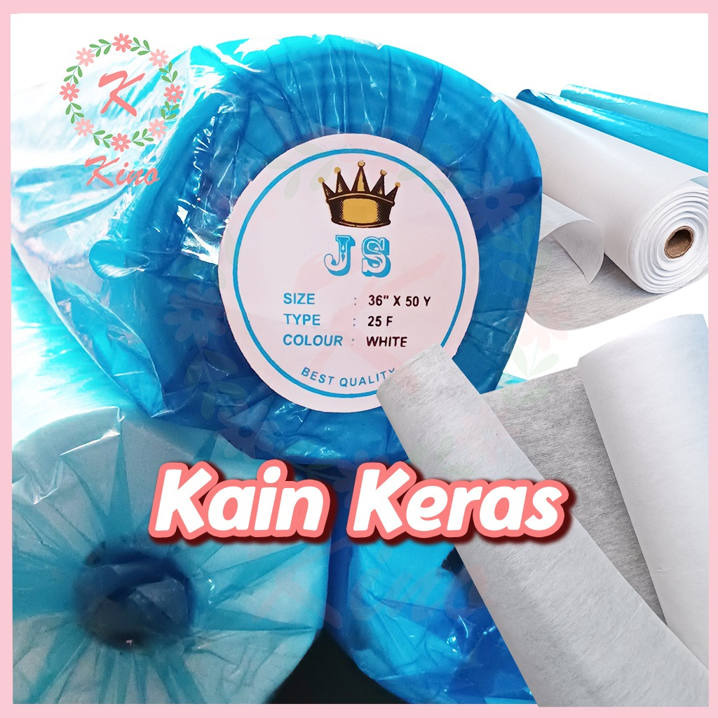 [PER-ROLL] KAIN KAPAS 25F - KAIN KAPAS - VISILIN KAIN LAPIS KERAH PINGGANG KERAH KANCING