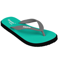FIPPER WIDE TURQUOISE /BLACK /GREY