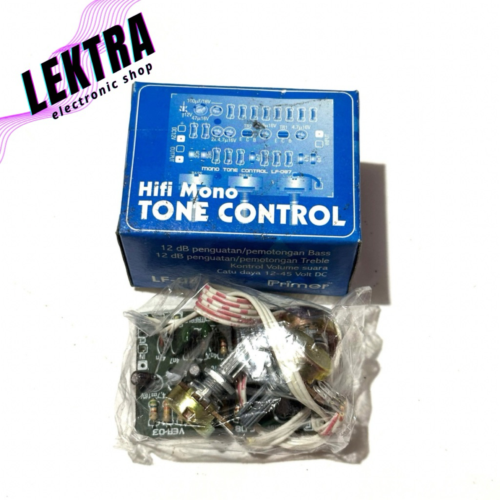 Kit LF-087 Hifi Mono Tone Control Primer