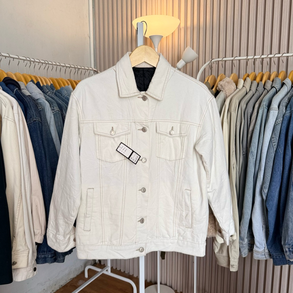 JACKET JEANS TEBAL COWOK CEWEK BW