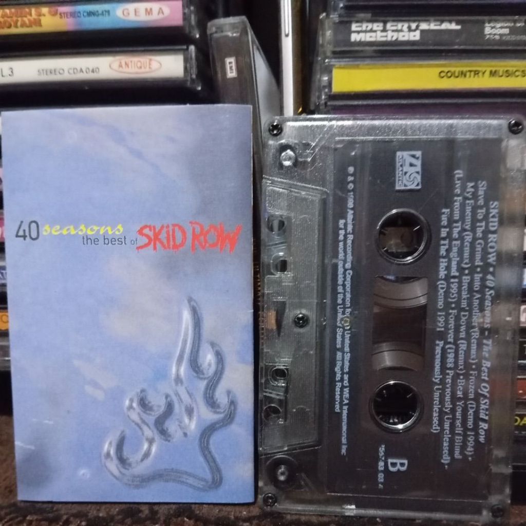 kaset skid row the best of 40 seasons