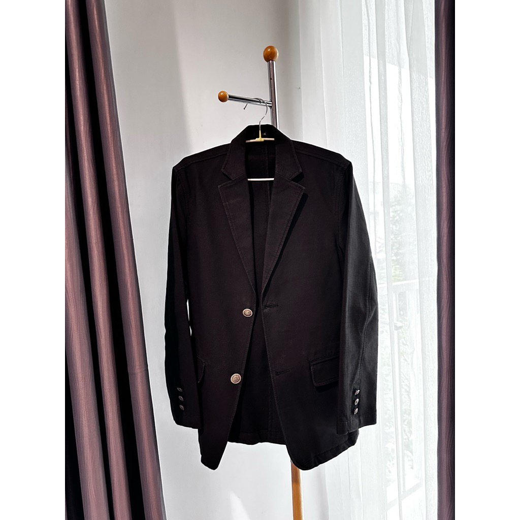 [ORI PRELOVED] PIERROX Jas Pria Hitam Formal