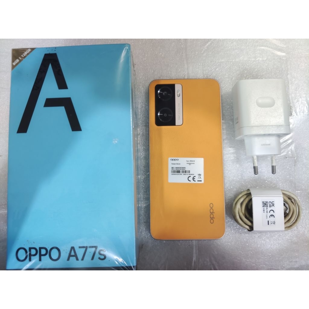 oppo A77s ram 8/128 gb second original resmi
