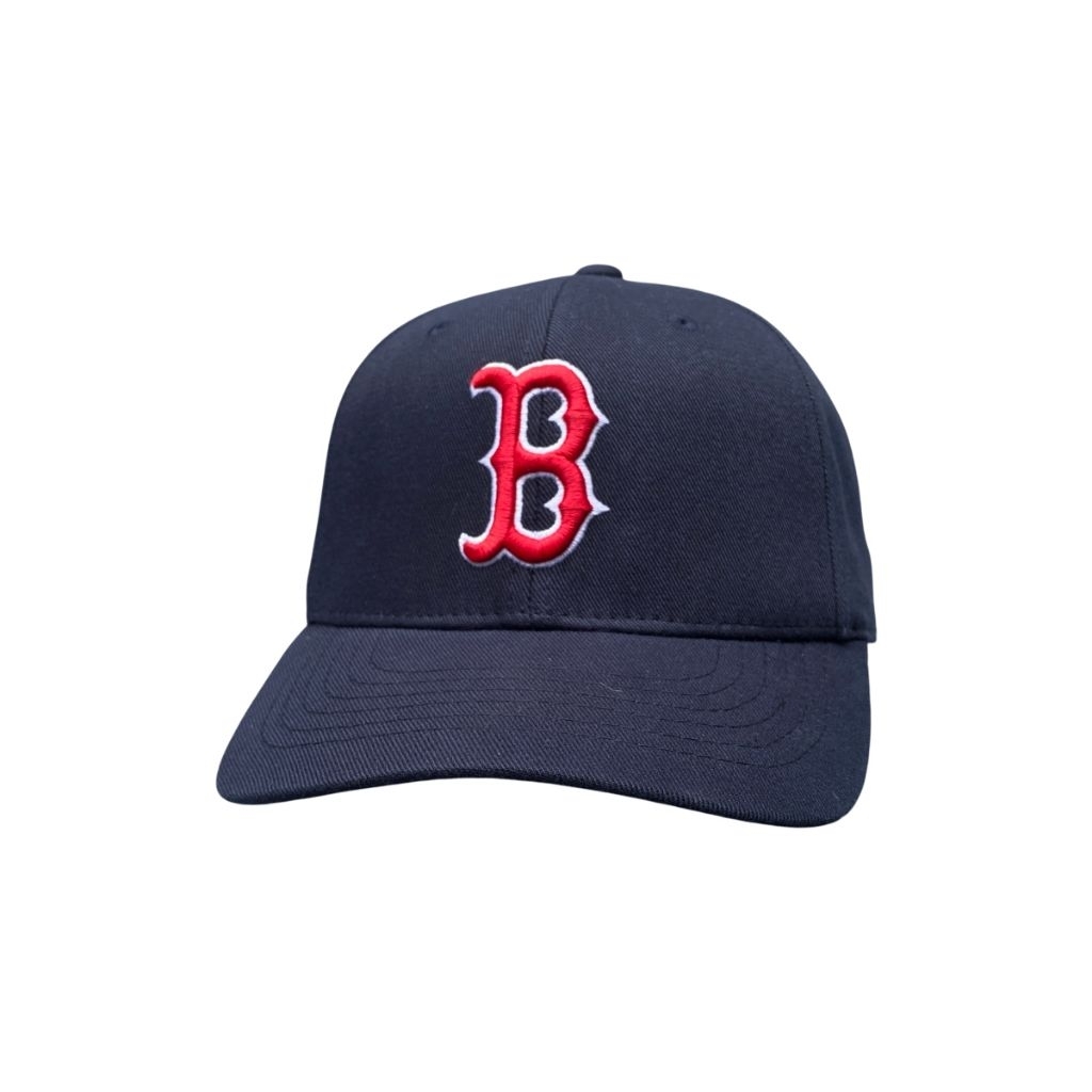 Topi Baseball MLB Boston Basic Navy OSFA Second Original Murah