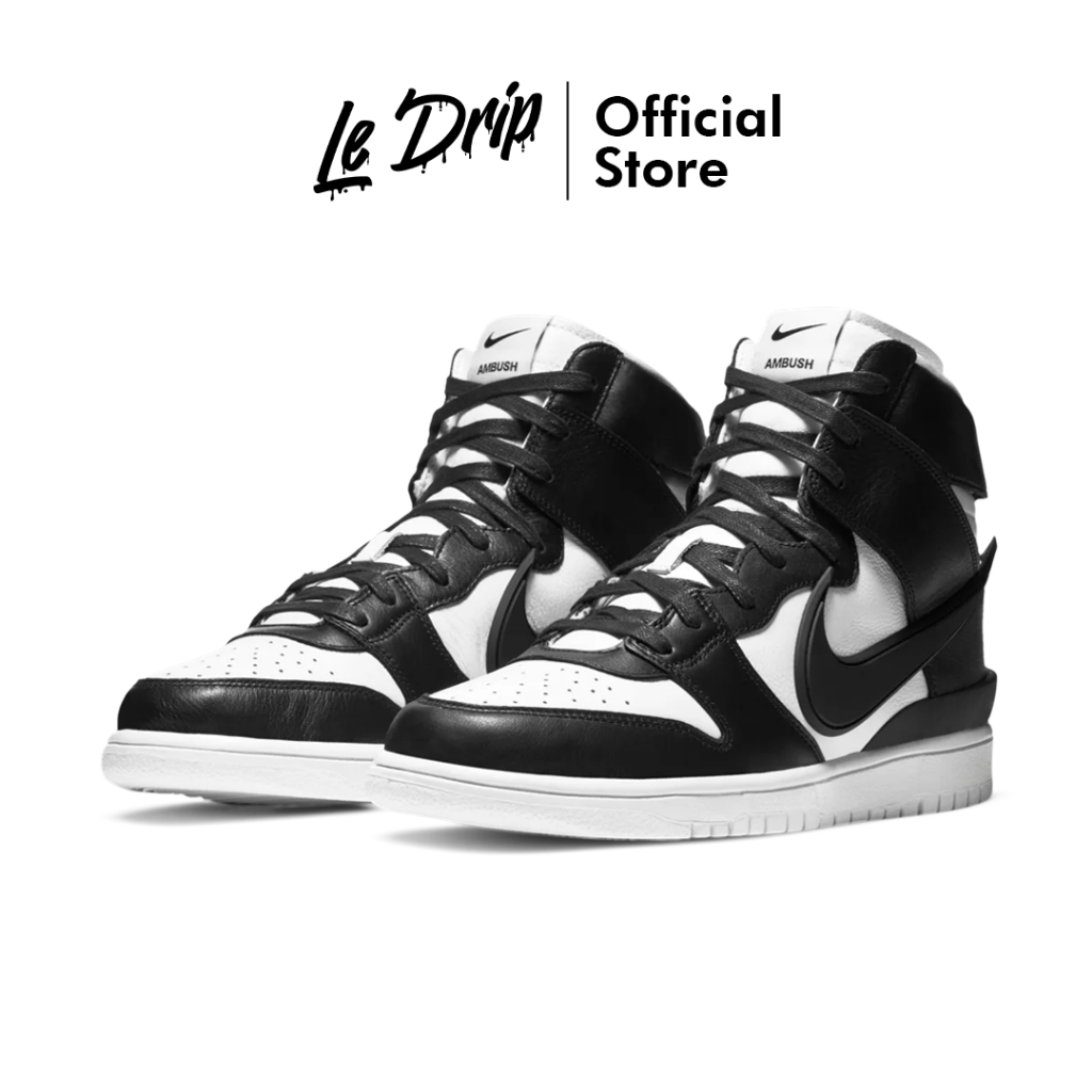 Nike Dunk High x AMBUSH High Ambush Blackwhite Authentic