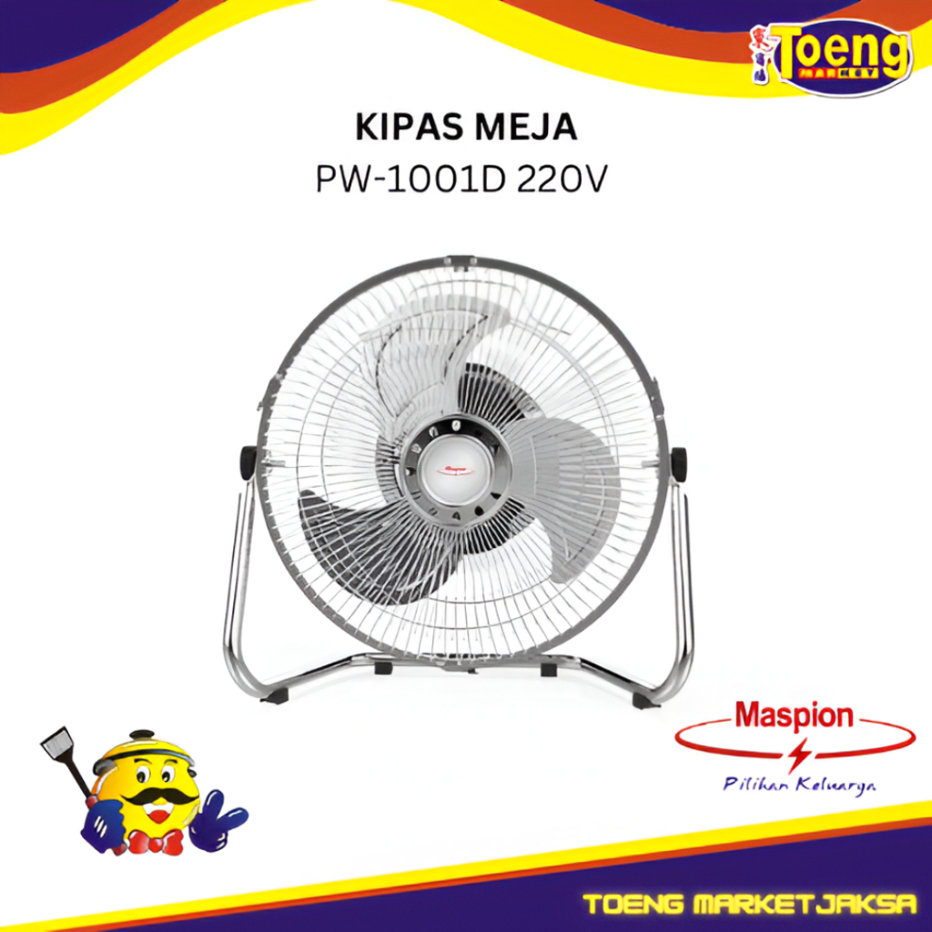 DESK FAN 10 inch PW-1001D 220V MASPION