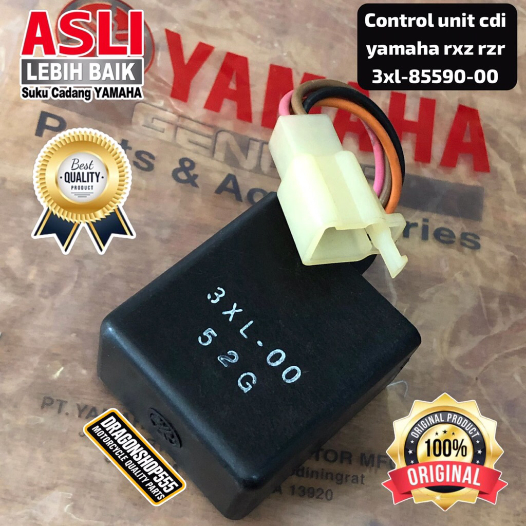 CONTROL UNIT CDI YAMAHA RXZ RZR ORIGINAL NOS JAPAN LOSTPACK 3XL-85590-00