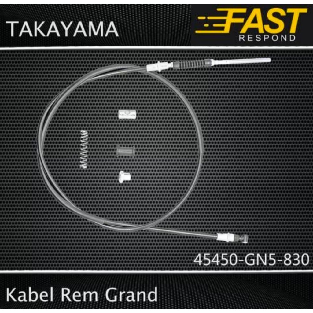 KABEL REM DEPAN GRAND, ASTREA, PRIMA, LEGENDA ORIGINAL TAKAYAMA