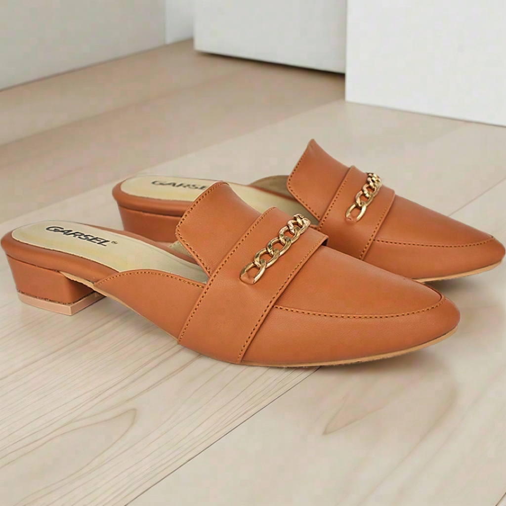 Garsel Sandal Bustong Wanita Sandal Wanita Slop Original Produk GARSEL  'SEPATU BUSTONG WANITA (DEWA