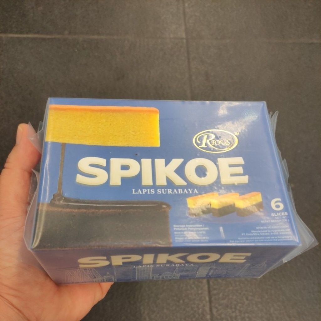 RIOUS SPIKOE LAPIS SURABAYA 6SLICES (200gr)