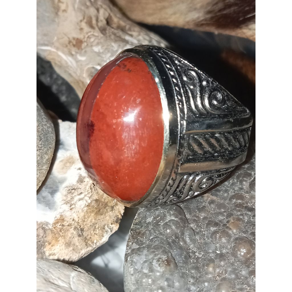 Natural Batu Ati ayam Crystal kendit