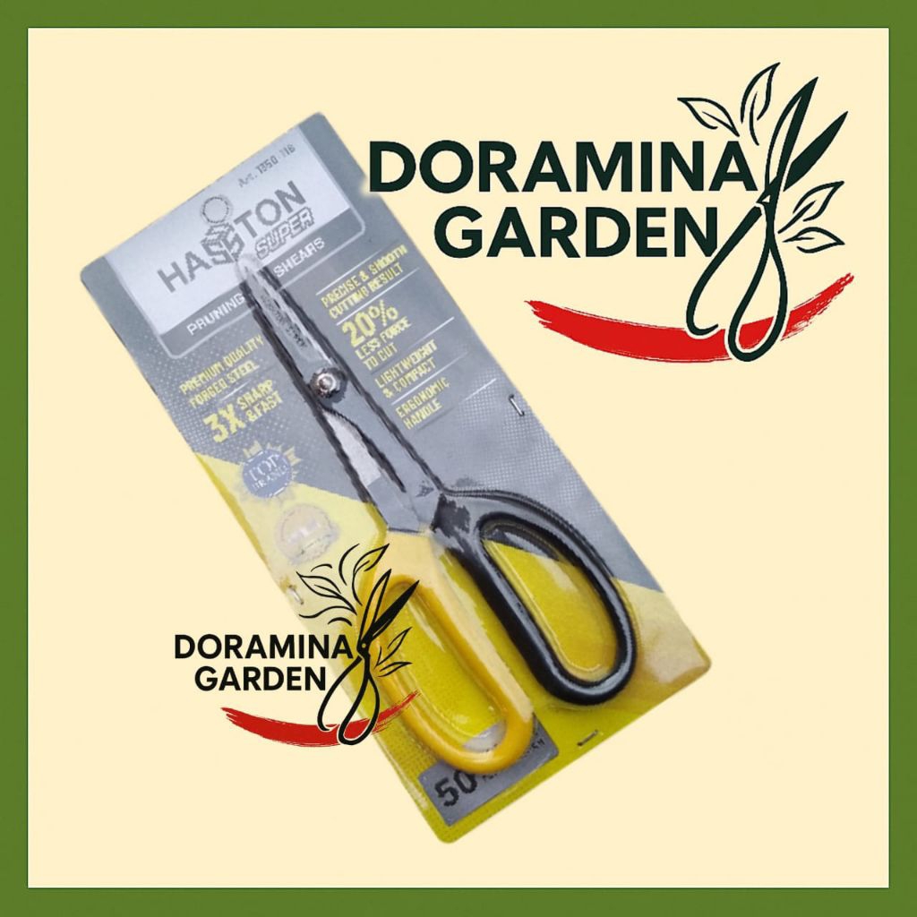 DORAMINA GARDEN - Gunting HASSTON PROHEK gunting bonsai super tajam