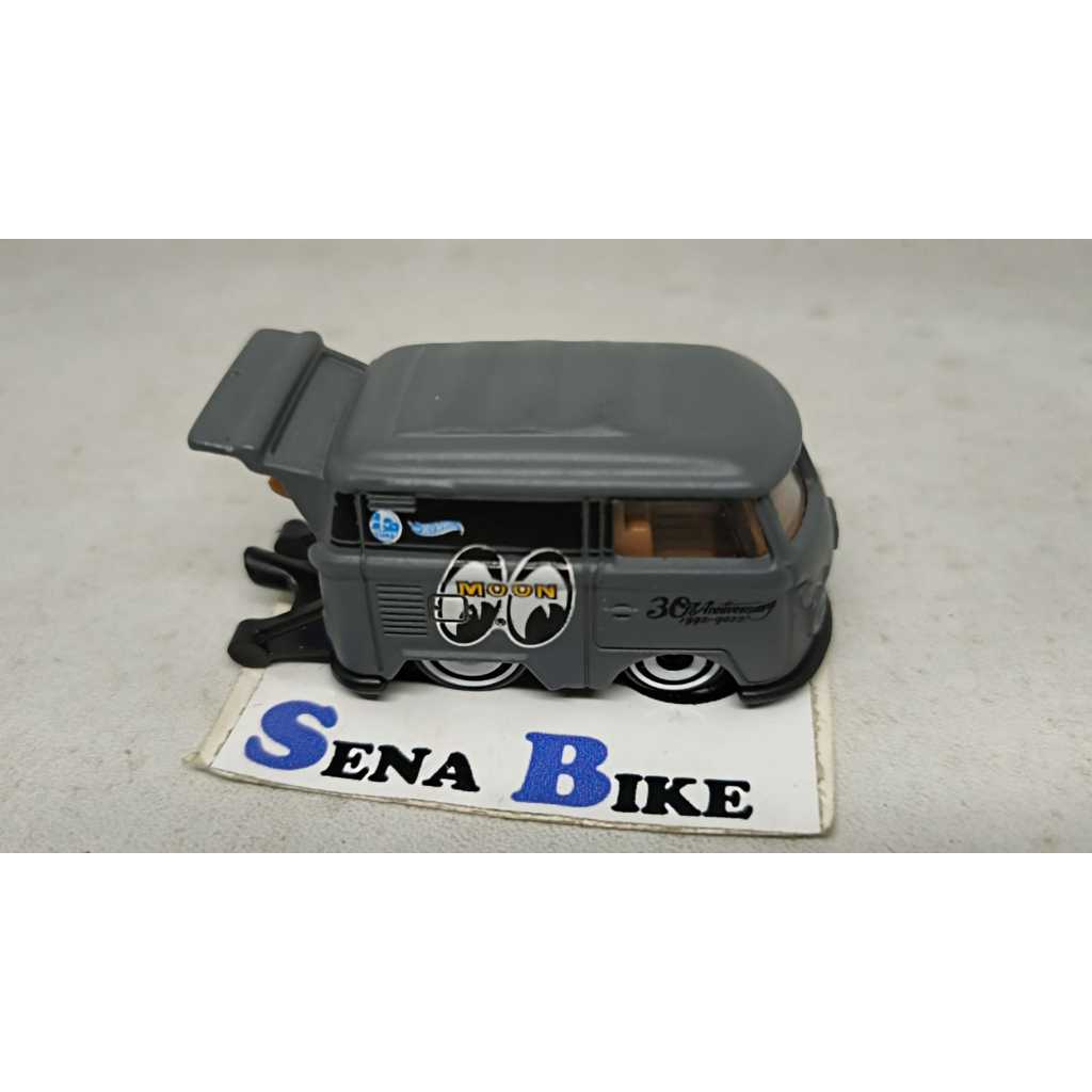 Hot Wheels Kool Kombi Mooneyes - Moon Eyes - Dark Grey - Loose