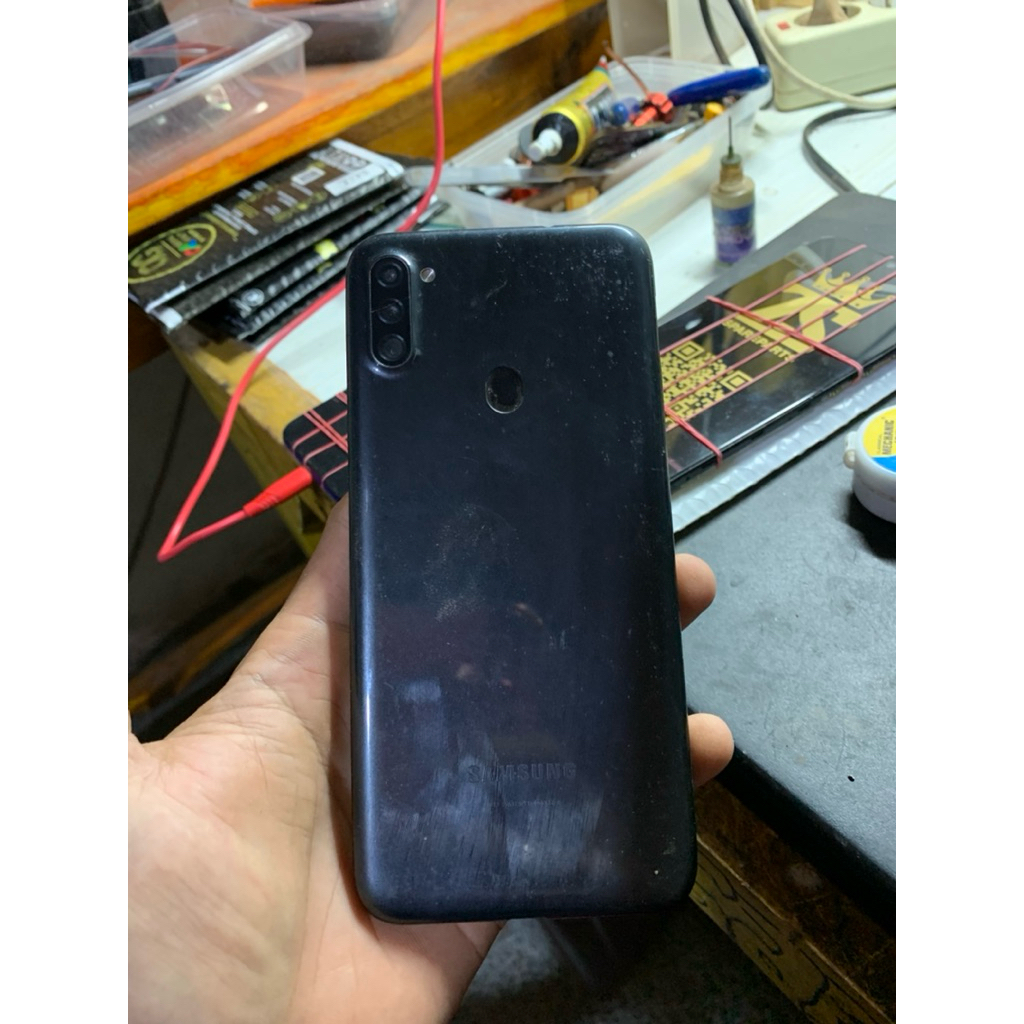 samsung a11 matot lcd ori batrai ori bahan k4nibal