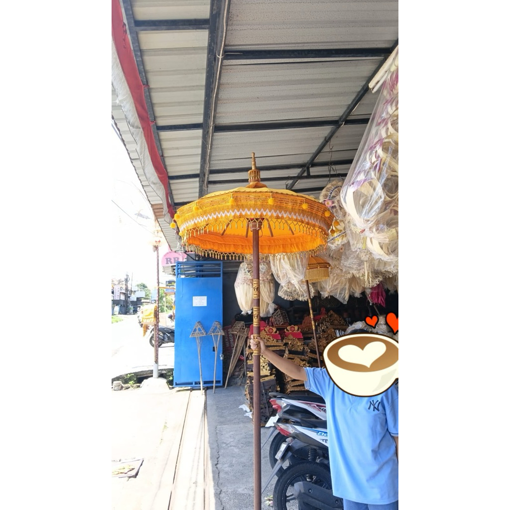 tedung agung mute v diamter 1mter tinggi 250cm