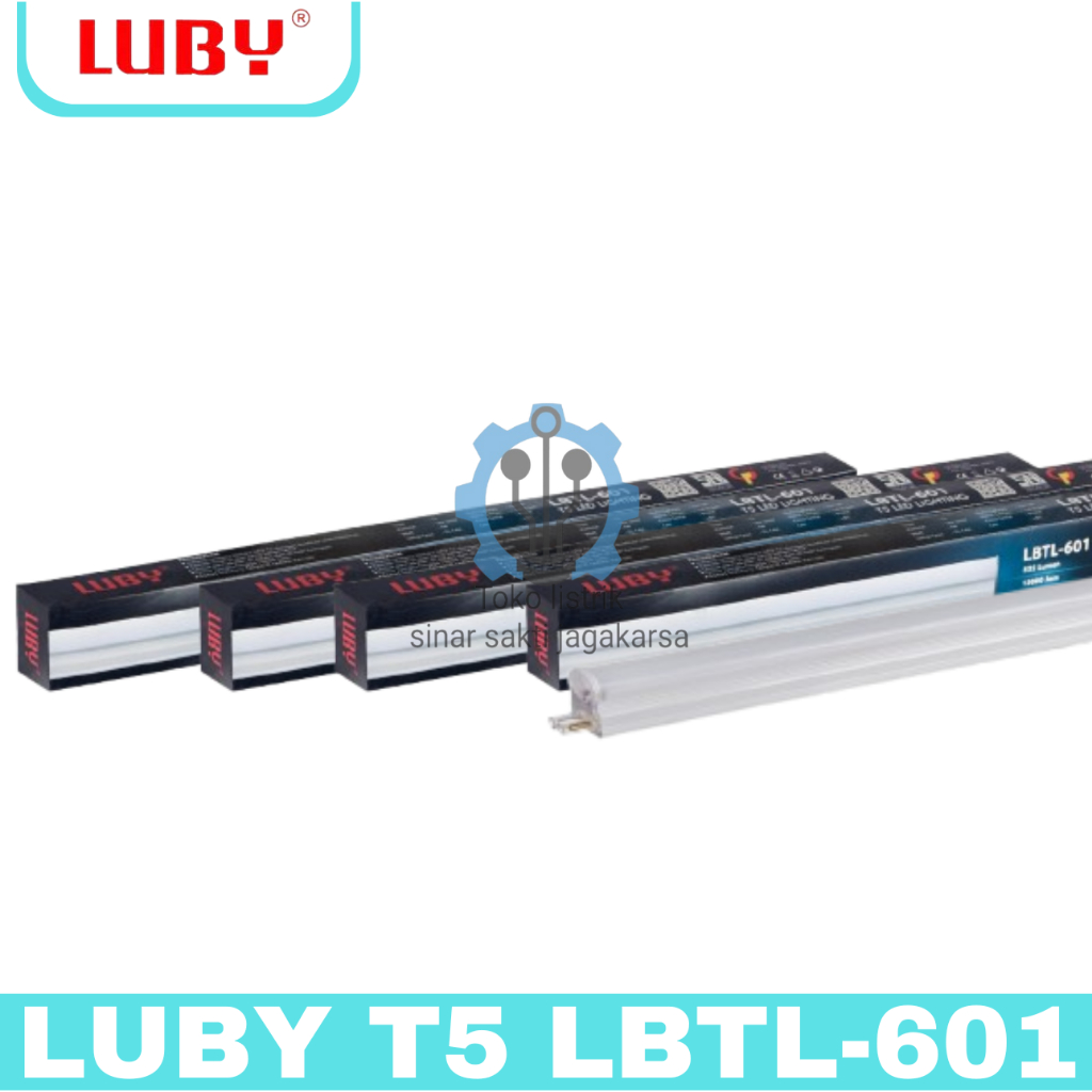 LUBY LED TUBE T5 LBTL-601 6 10 16 20 WATT LUBY LAMPU T5 LBTL-601 LED AC