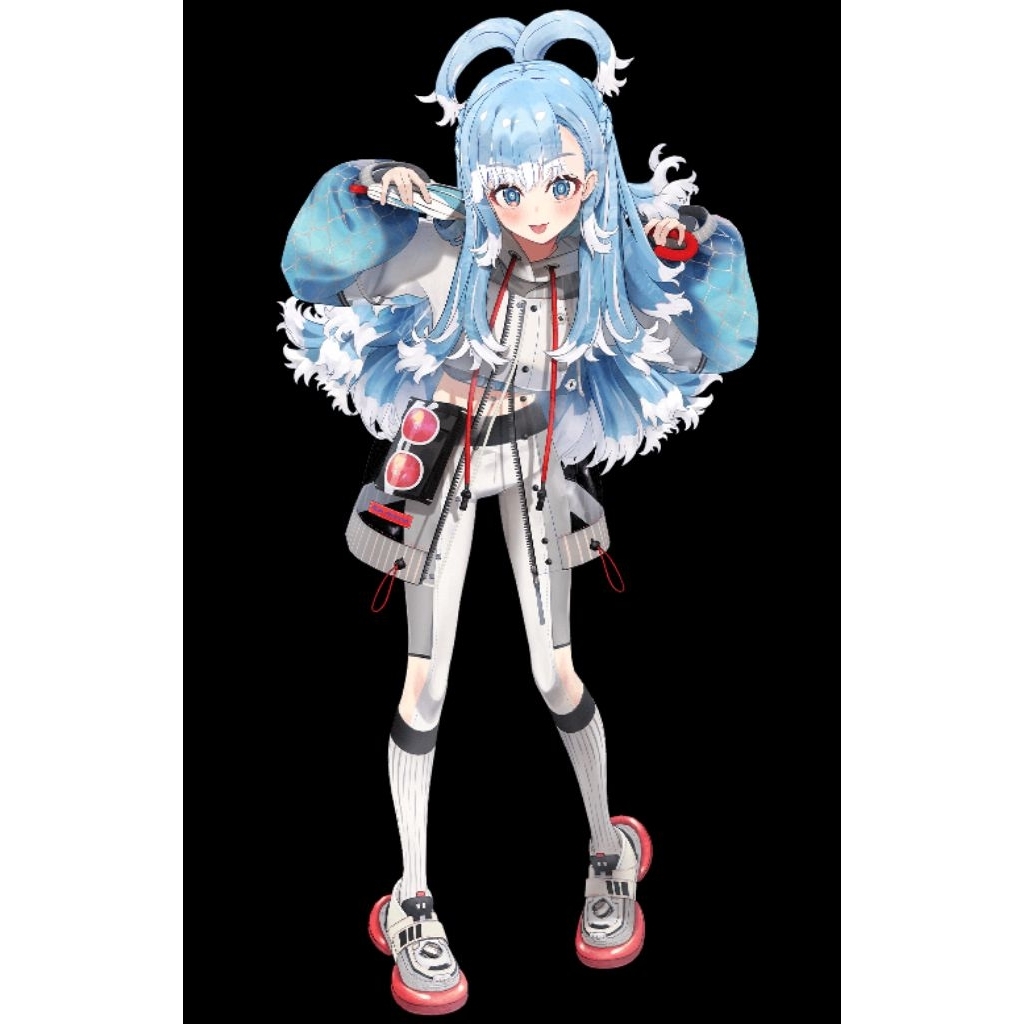 Full Set Cosplay Kobo Kanaeru Preloved Wig Sepatu Kostum Fullset