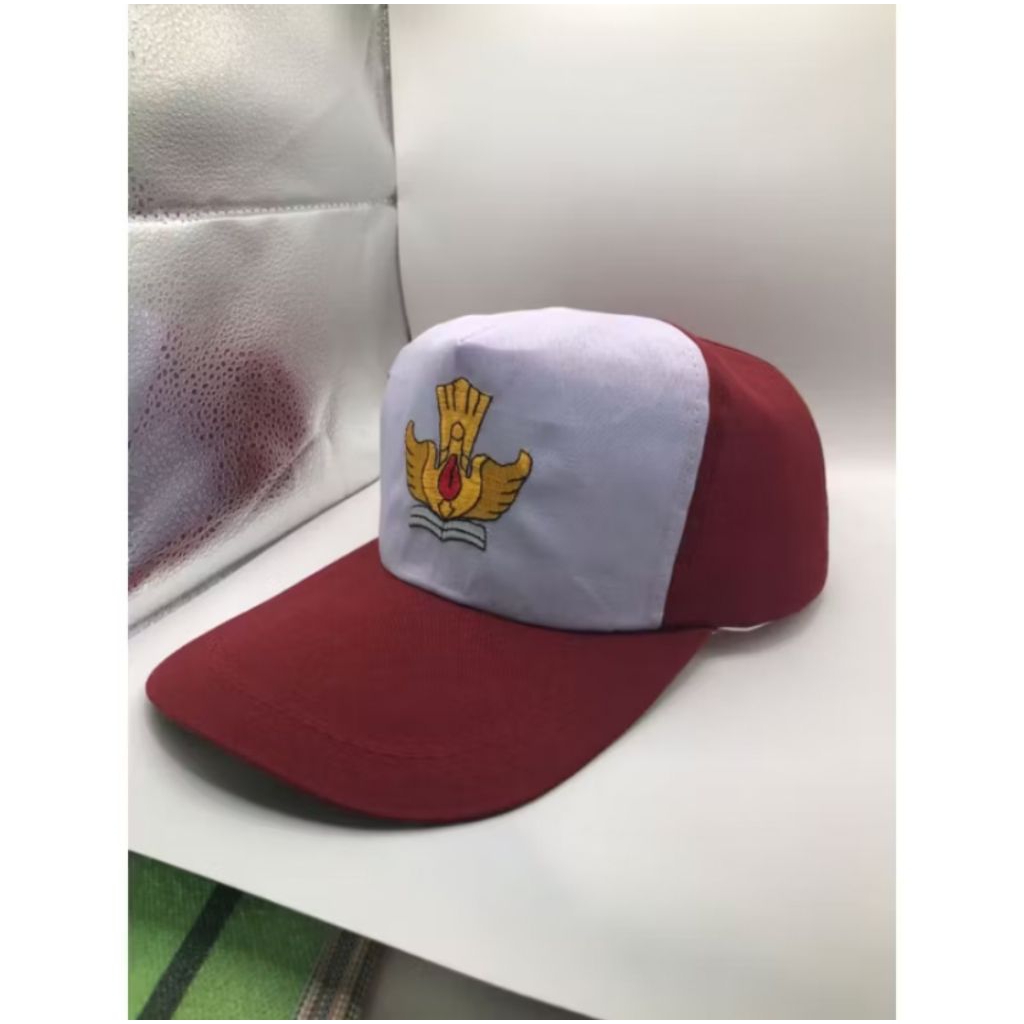 Topi Sd Merah Putih cocok untuk cewek dan cowok