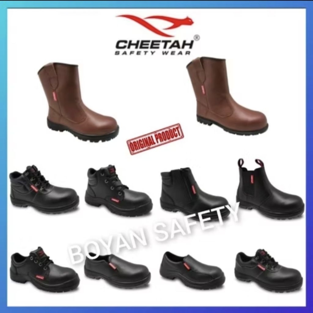 SEPATU SAFETY CHEETAH ORIGINAL SAFETY SHOES